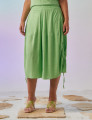 Calça Pantacourt Linho Salsa