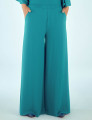 Calça Maxi Pantalona Azul Mediterrâneo