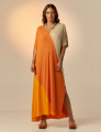 Vestido Tricolor Cúrcuma