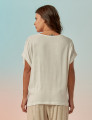 Blusa Franzida Ombro Off