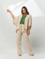 Kimono Linho Trigo