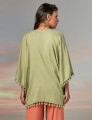Kimono Linho Maçã Verde