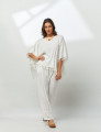 Blusa Kaftan Linho Off