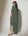 Vestido Midi Linho Verde Salvia