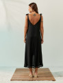 Vestido Linho Mullet Preto