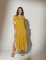 Vestido Mid Bicolor Espinafre-U