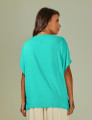 Blusa Quadrada Linho Caribe