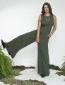 Calça Maxi Pantalona Verde Selva