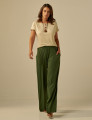 Calça Pantalona Musgo