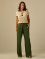 Calça Pantalona Musgo