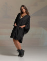 Poncho Nylon Preto