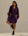 Poncho Nylon Merlot