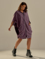 Poncho Nylon Malbec