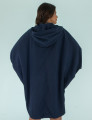 Poncho Nylon Azul Marinho