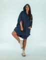 Poncho Nylon Azul Marinho