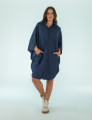 Poncho Nylon Azul Marinho