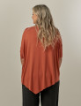 Blusa Seta Terracota