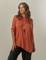 Blusa Seta Terracota
