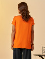 Camiseta Básica Tangerina