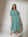 Vestido Kaftan Linho Mineral-U