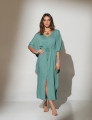 Vestido Kaftan Linho Mineral-U