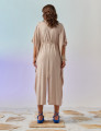 Vestido Kaftan Linho Aspargo