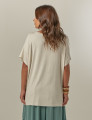 Blusa Barra Franzida Linen