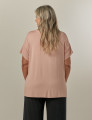 Blusa Barra Franzida Camafeu