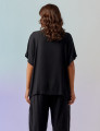 Blusa Gola Linho Preto