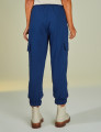 Calça Jogger Bolso Azul Marinho