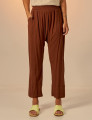 Calça Saruel Linho Cacau