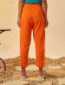 Calça Gramado Linho Tangerina