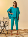 Blusa Kaftan Linho Mediterrâneo
