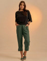 Calça Trancoso Linho Verde Selva