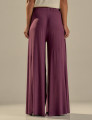 Calça Maxi Pantalona Merlot