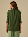 Blusa Gola Alta Musgo