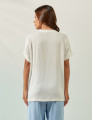 Blusa Prega Linho Off
