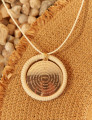 Colar Pingente Metal Trigo