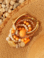 Conjunto Pulseiras Maxi Tangerina