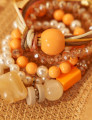 Conjunto Pulseiras Maxi Tangerina