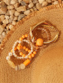 Conjunto Pulseiras Maxi Tangerina