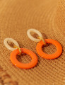 Brinco Aros Tangerina