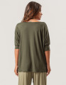 Blusa Quadrada Verde Selva