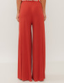 Calça Maxi Pantalona Vermelho Romã