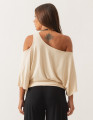 Blusa Abertura Ombros Faixa Gelato