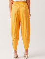 Calça Pantacourt Malha Amarelo Âmbar