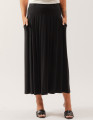 Saia com Pregas Preta