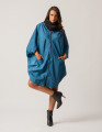 Poncho Nylon Indigo