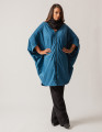 Poncho Nylon Indigo