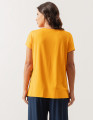 Camiseta Básica Amarelo Mel